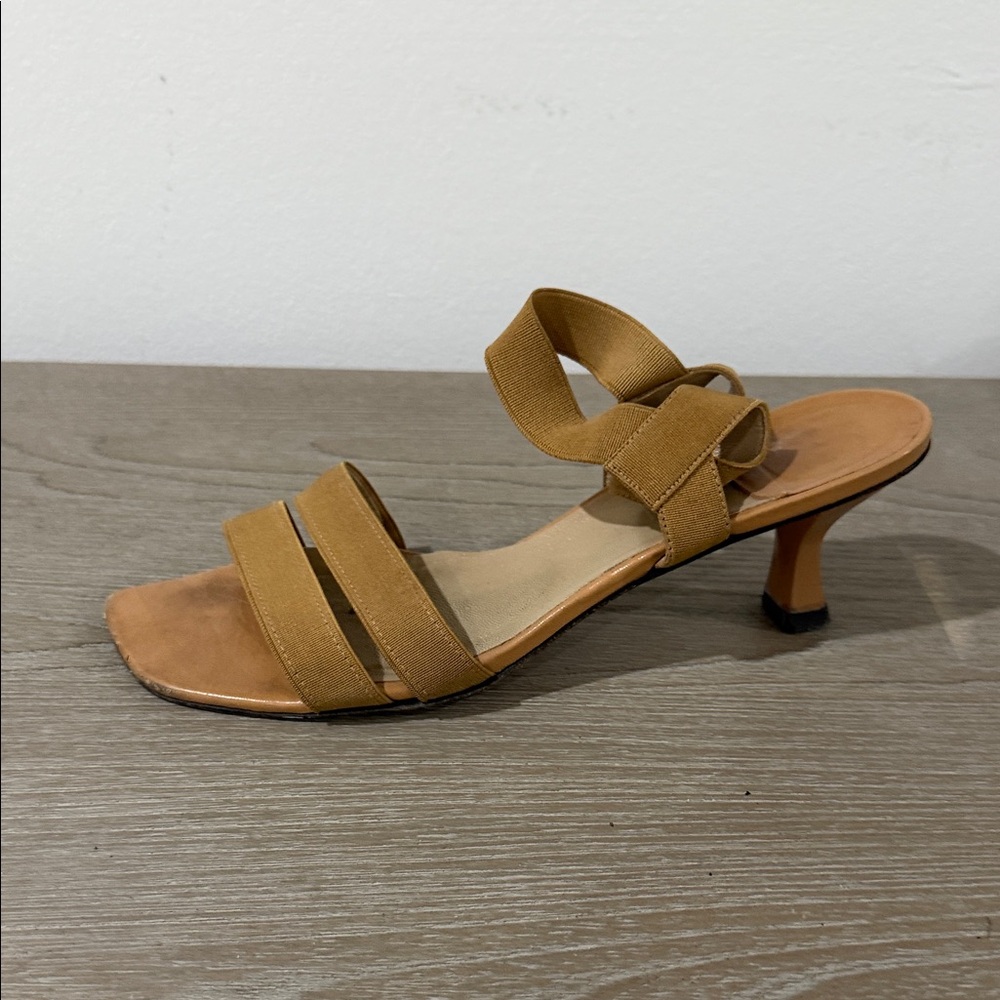 Stuart Weitzman Tan Strappy Sandals